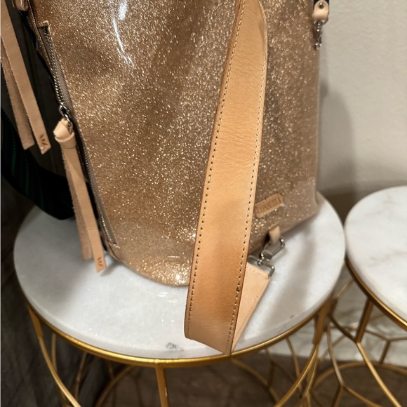 Consuela Leopard Print Tote with Tan and Green Accents - Picture 9 of 12